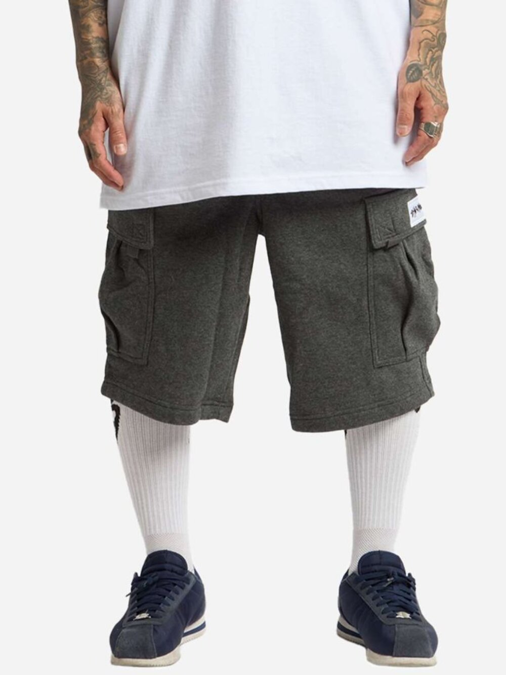 Unisex Fleece Cargo Shorts
